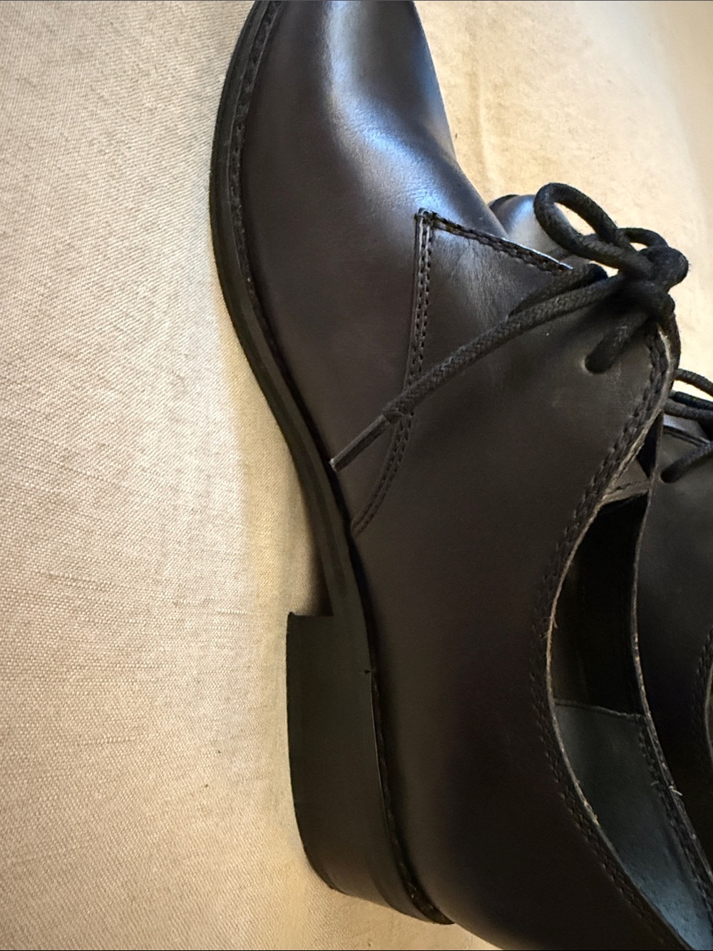 Seychelles Black Leather Lace-Up Oxfords - Picture 12 of 12